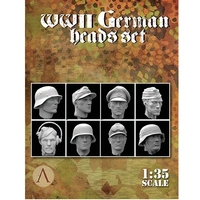 Scale 75 - Figures - Warfront - Wwii German Head Set 35mm