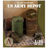 Scale 75 - Figures - Warfront - Us Supplies - Us Army Depot 35mm