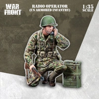 Scale 75 - Figures - Warfront - Radio Operator Us Armored Infantry 35mm