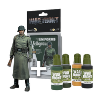 Scale 75 - Figures - Warfront - Pack Rottenführer + Feldgrau Paint Set 50mm
