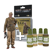 Scale 75 - Figures - Warfront - Pack Gefreiter Dak + Dak Paint Set 1 50mm