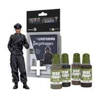 Scale 75 - Figures - Warfront - Pack Tanker Totenkopf + Panzer Truppen Set 50mm