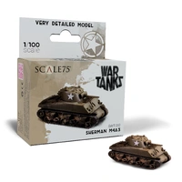 Scale 75 - Figures - War Tanks - Sherman M4A3 1:100