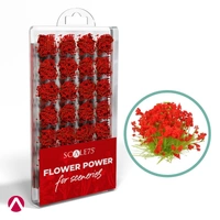 Scale 75 - Accessories - Red Flowers