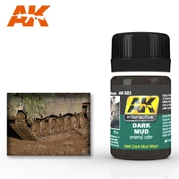 AK Interactive - Weathering Products - Dark Mud Effects 35ml