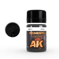 AK Interactive - Pigments  - Black 35ml