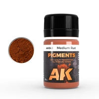AK Interactive - Pigments  - Medium Rust 35ml