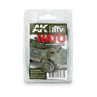 Ak Interactive - Weathering Sets  - Nato Weathering Set