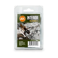 Ak Interactive - Weathering Sets  - Interior Weathering Set