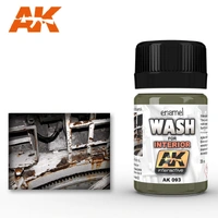 AK Interactive - Weathering Products - Interior Wash 35ml
