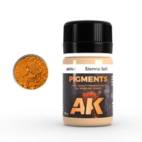 AK Interactive - Pigments  - Sienna Soil 35ml