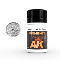 AK Interactive - Pigments  - White Ashes 35ml