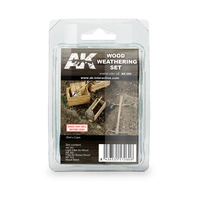 Ak Interactive - Weathering Sets  - Wood Weathering Set