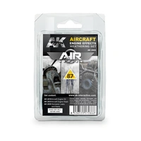 Ak Interactive - Weathering Sets  - Aircraft Engine Weathering Set