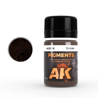 AK Interactive - Pigments  - Smoke 35ml