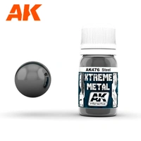 AK Interactive - Metallics - Xtreme Metal Steel  35ml
