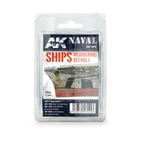 Ak Interactive - Weathering Sets  - Ships Vol.1 Weathering Set
