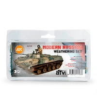 Ak Interactive - Weathering Sets  - Modern Russian Weathering Set