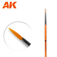 Ak Interactive - Brushes  - Round Brush 4 Synthetic