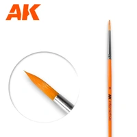 Ak Interactive - Brushes  - Round Brush 6 Synthetic
