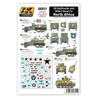 Ak Interactive - Accessories - Us Halftracks And M5A1 In North Africa