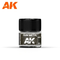 Ak Interactive - Real Colors  - Gun Metal 10ml