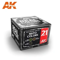 Ak Interactive - Real Colors  - Nato Colors Set