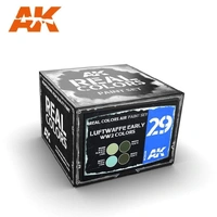 Ak Interactive - Real Colors  - Luftwaffe Early WW2 Colors Set