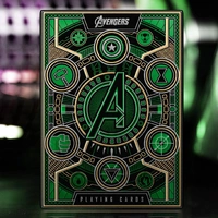 Theory 11 - Avengers Green Edition Playing Cards