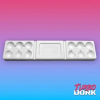 Turbo Dork - Large White Non-Stick Silicone Dry Palette