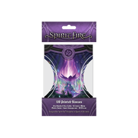 Spirit Fire Semi-Transparent Printed Sleeves Spirit Bloom (Purple)