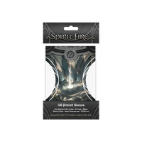 Spirit Fire Semi-Transparent Printed Sleeves Way Flame (Black)