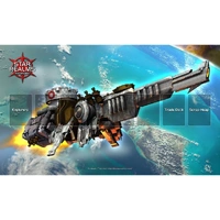 Star Realms: Infested Moon Playmat