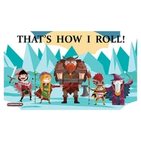 GamerMats: Thats How I Roll - Playmat