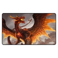 GamerMats: Red Crystal Dragon - Playmat