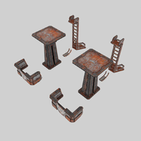 Guard Tower Add-on - Abandoned Theme