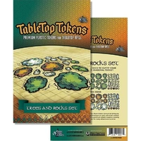 GTG Minis: Tabletop Tokens Trees and Rocks Set