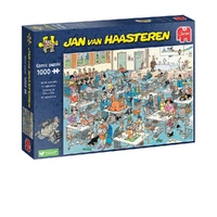 Puzzle - Jumbo Jan van Haasteren - The Cat Pageantry 1000Pc (Rectangular Box)