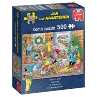 Puzzle - Jumbo Jan van Haasteren - Wooly Christmas 500Pc