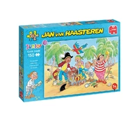 Puzzle - Jumbo Jan van Haasteren - Kids; Treasure Hunt 150Pc