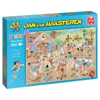 Puzzle - Jumbo Jan van Haasteren - Kids; Riding School 360Pc