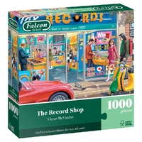 Puzzle - Jumbo - The Record Shop 1000Pc
