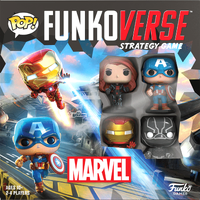 Funkoverse Marvel 100 4 Pack Strategy Board Game