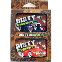 Dirty Dragsters: Blue & Orange Cars