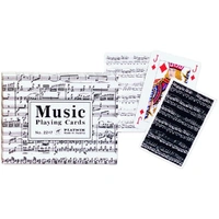 Music Cards Bridge Dbl Deck