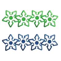 Go Play! Premium Ninja Stars  8 unit PDQ (2 x 4pcs set)