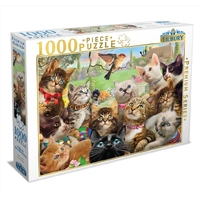 Tilbury Kittens Bird Watching Puzzle 1000pc