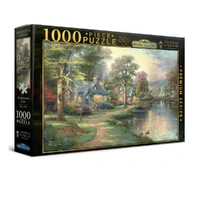 Harlington Thomas Kinkade Puzzles - Hometown Lake 1000pc