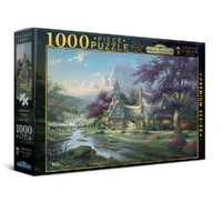 Harlington Thomas Kinkade Puzzles - Clocktower Cottage 1000pc