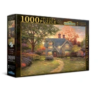 Harlington Thomas Kinkade Puzzles - Gingerbread Cottage 1000pc